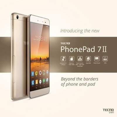 Tecno PhonePad II Price, full Features and specification