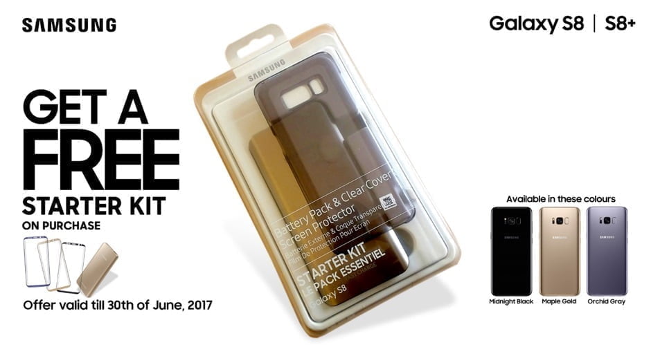 Hey You. Yes, You! Samsung is Rewarding Galaxy S8 Customers with Free Accessories (Offer Ends June 30, 2017).