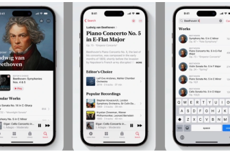 Debut of the Apple Music Classical App, Including More Than 5 Million Tracks