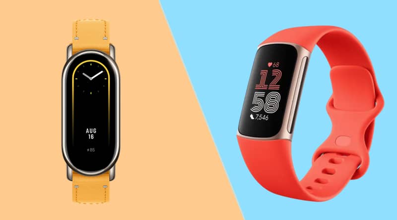 Google Fitbit Charge 6 vs Xiaomi Smart Band 8